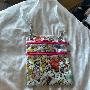 Disney Princesses Canvas Crossbody Bag